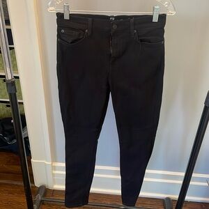 7 For All Mankind Black High Waist Gwenevere Jean